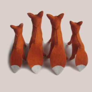 Felt and Soul - róka gyapjúfilc figura