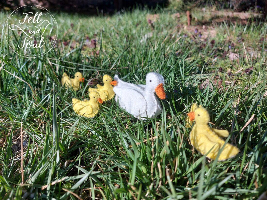 Felt and Soul gyapjúfilc kacsa