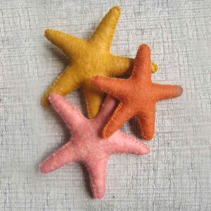 Felt and Soul tengeri csillag gyapjúfilcből