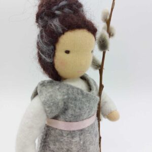 Felt and Soul Barka mama tündér gyapjúfilc asztali báb