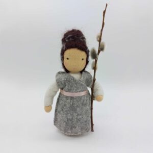 Felt and Soul Barka mama tündér gyapjúfilc asztali báb