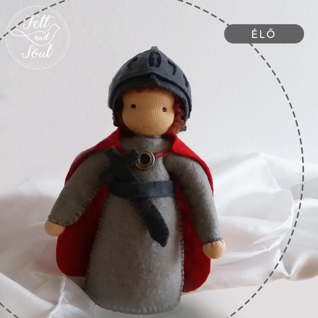 Szent Márton filc figura varró tanfolyam, workshop