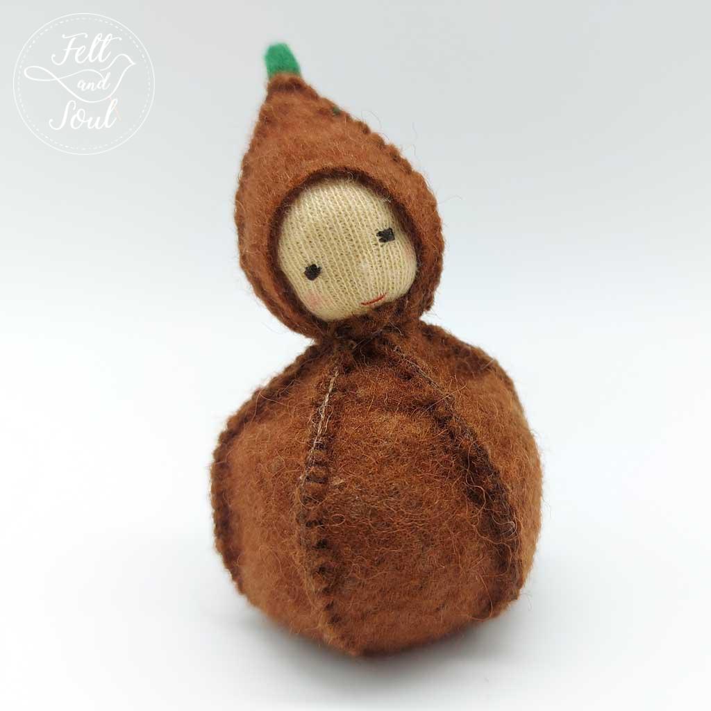 Hagyma törpe gyapjú filc figura