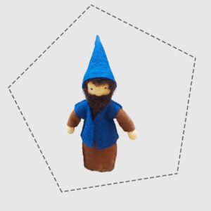 Törpe gyapjú filc figura letölthető szabásminta