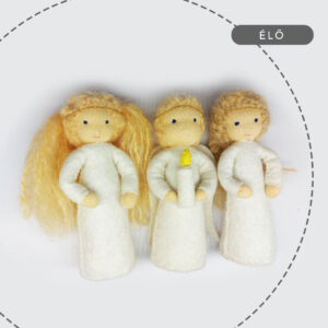 Angyal filc figura varró tanfolyam, workshop