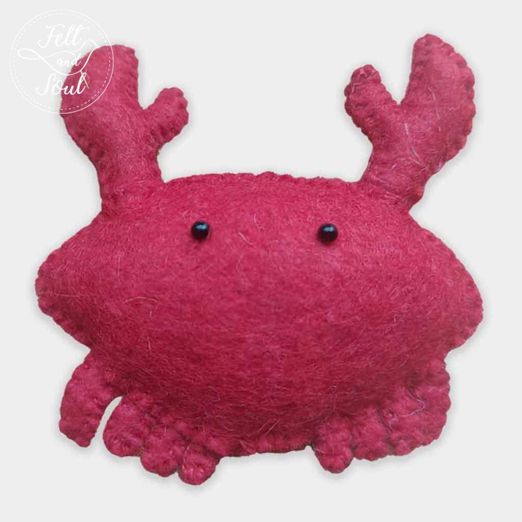 Felt and Soul - rák gyapjúfilc figura