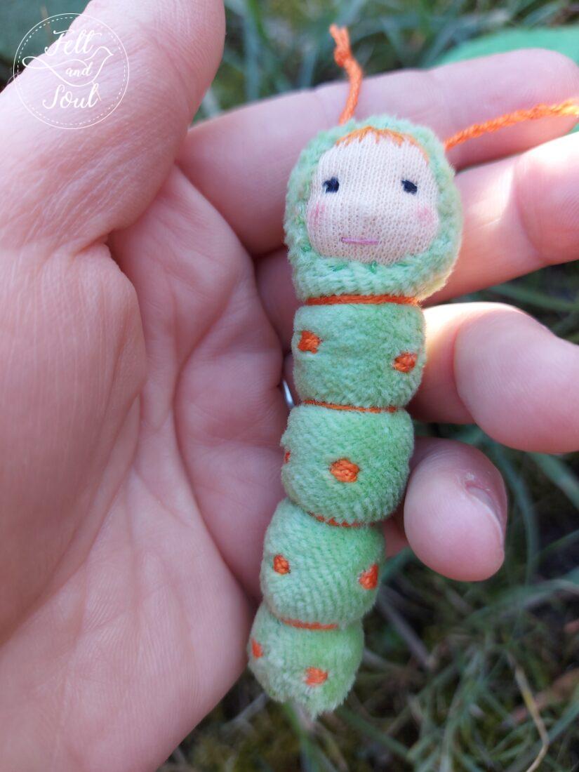 Felt and Soul - pillangó élete filc figurák