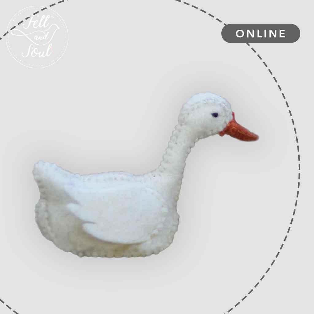 Felt and Soul - Liba filc figura készítés online tanfolyam, workshop