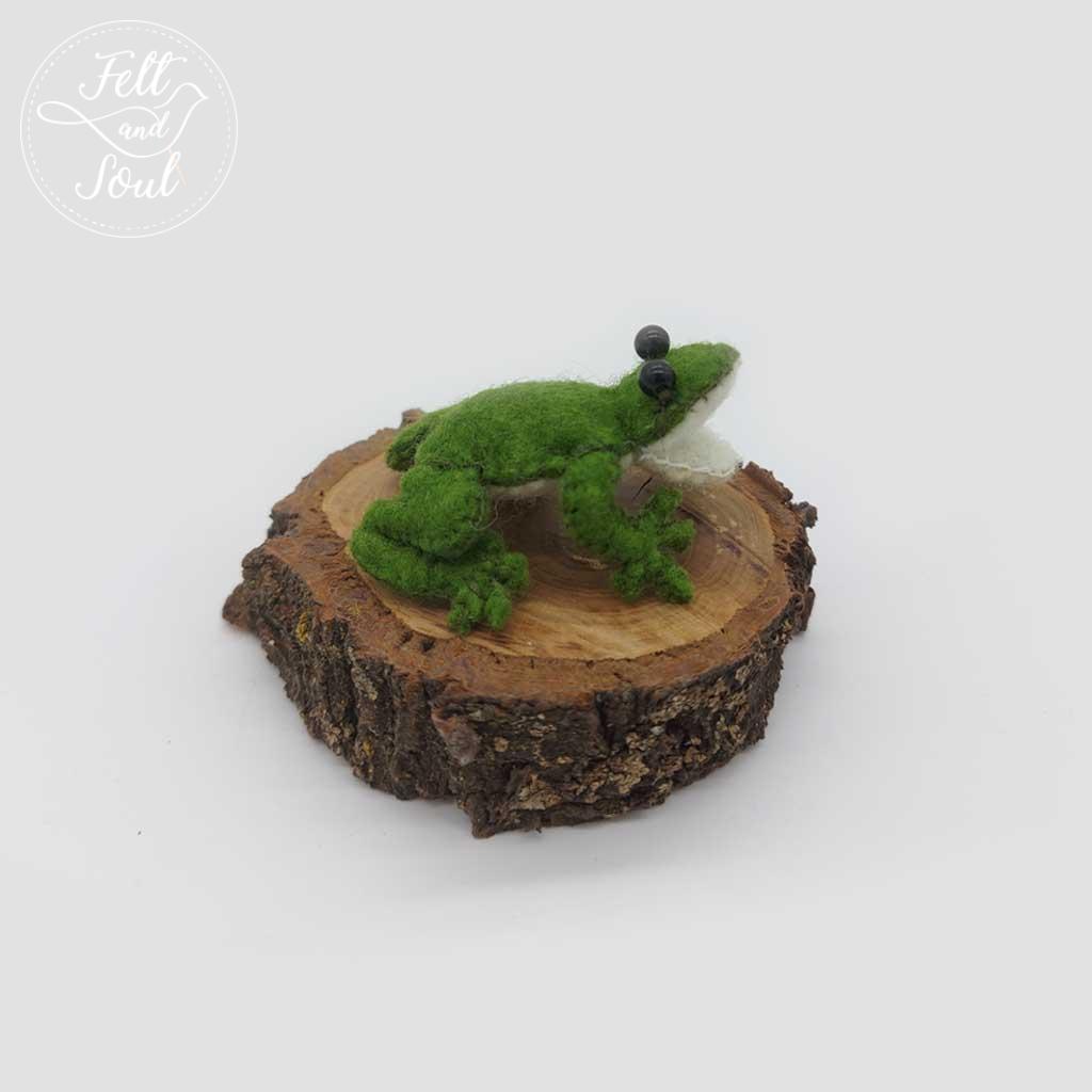 Felt and Soul gyapjúfilc béka