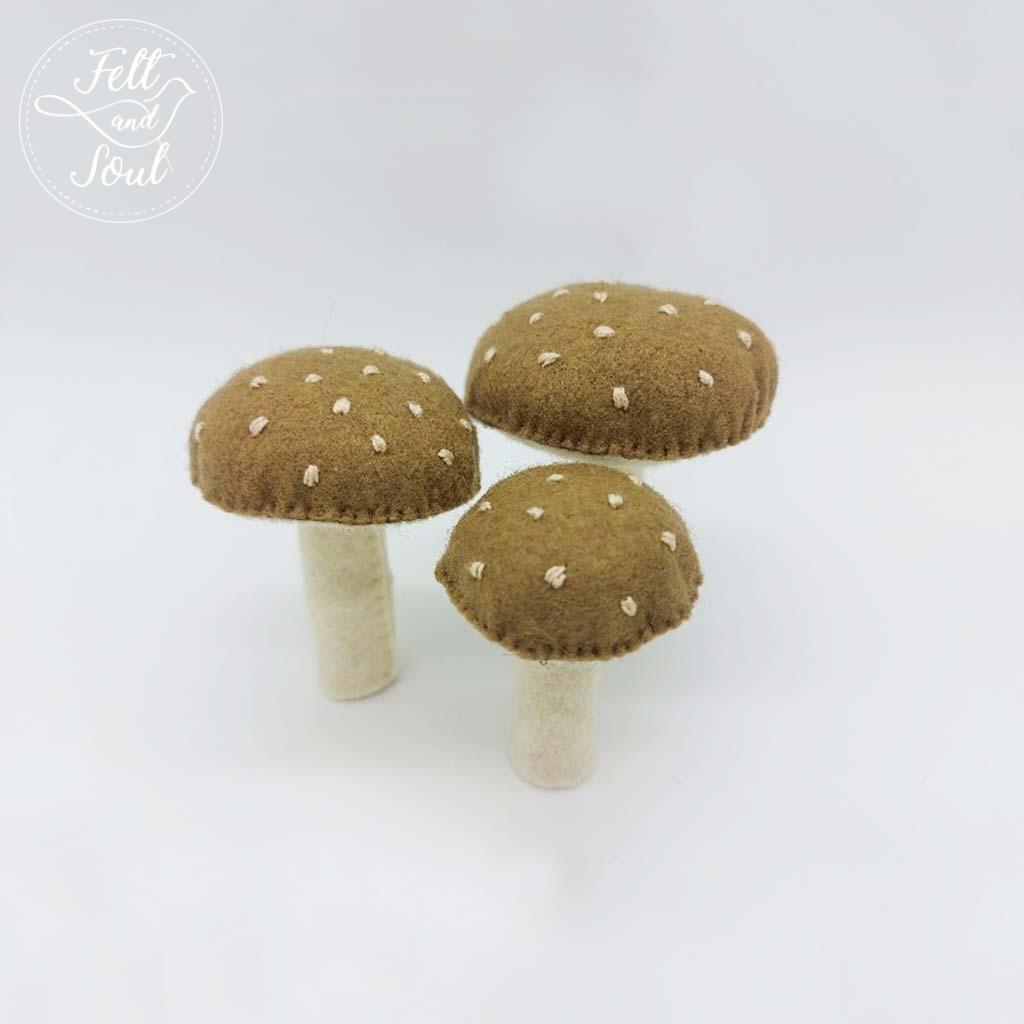 Felt and Soul gyapjúfilc gomba