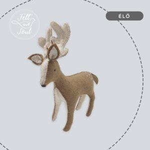 Felt and Soul Szarvasvarrás gyapjúfilc készítő élő workshop