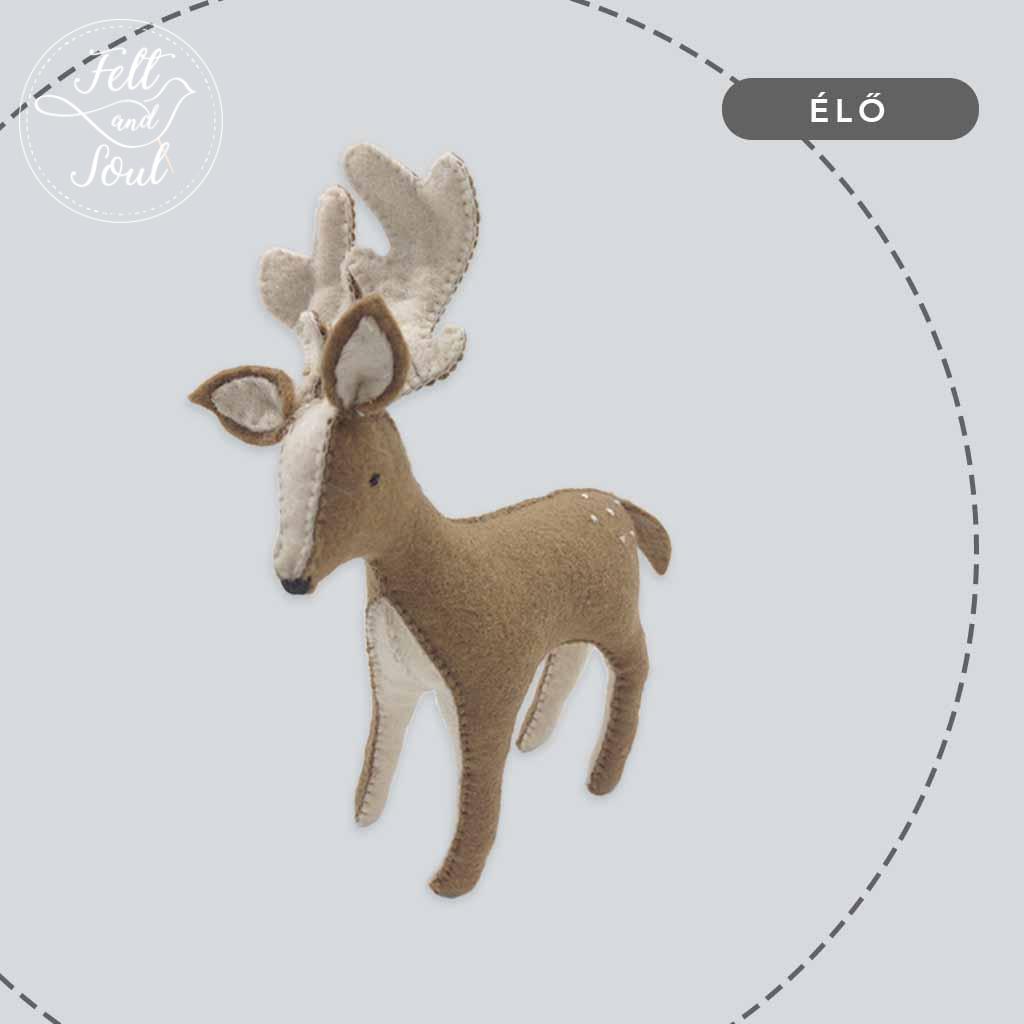 Felt and Soul Szarvasvarrás gyapjúfilc készítő élő workshop