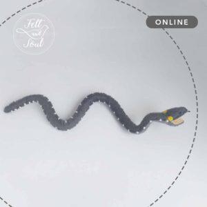 gyapjúfilc vízisikló készítése online workshop