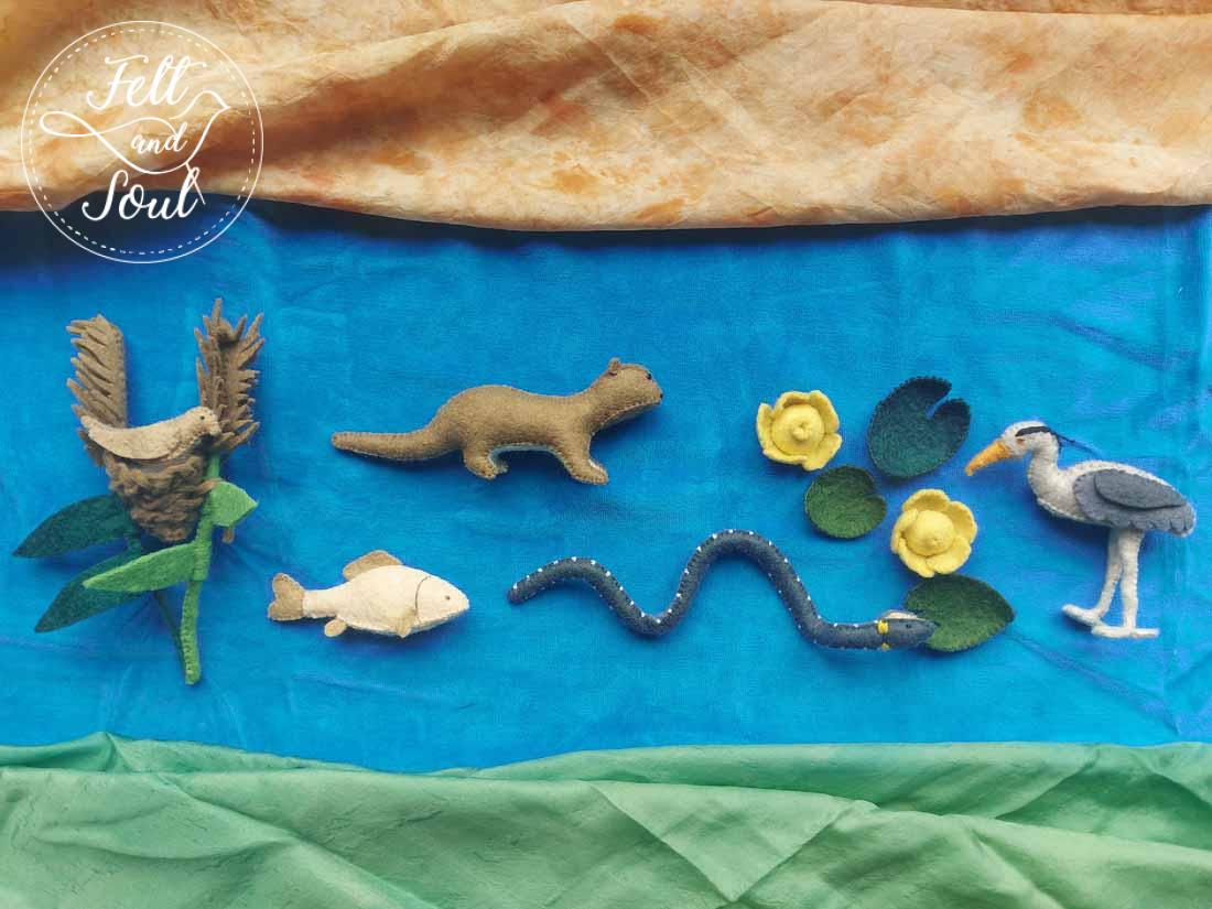 Felt and Soul gyapjúfilc vízi világ