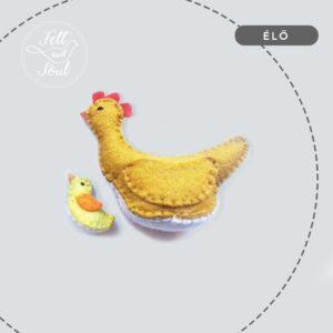 Felt and Soul - Filc figura varró baba-mama tanfolyam, workshop