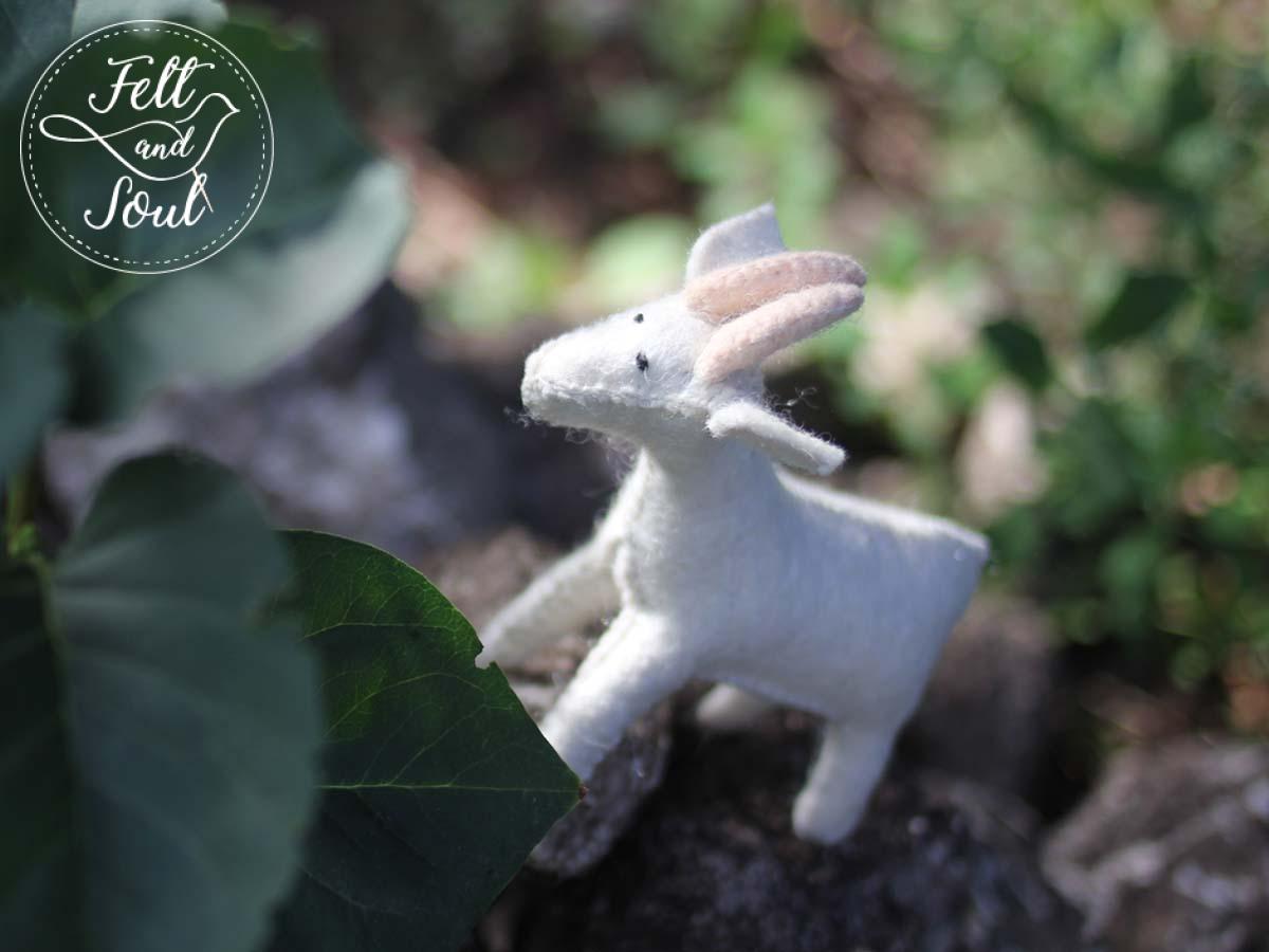Felt and Soul gyapjúfilc kecske