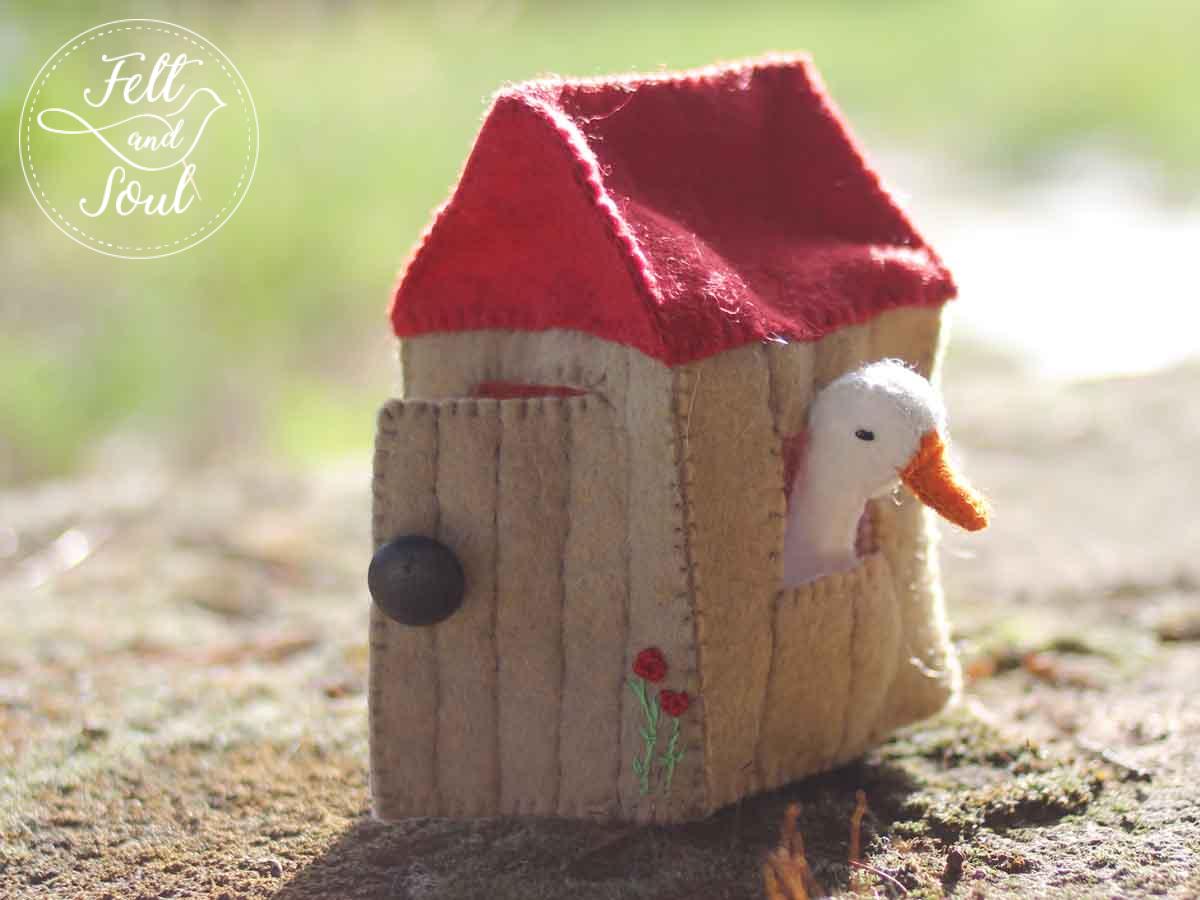 Felt and Soul gyapjúfilc liba és libaól