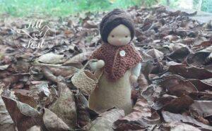 Felt and Soul gyapjúfilc tündér és szeptemberi évszakasztal