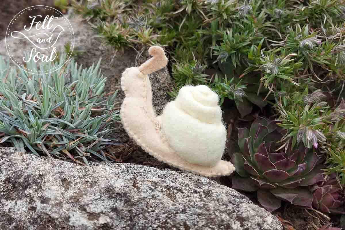 Felt and Soul gyapjúfilc csiga