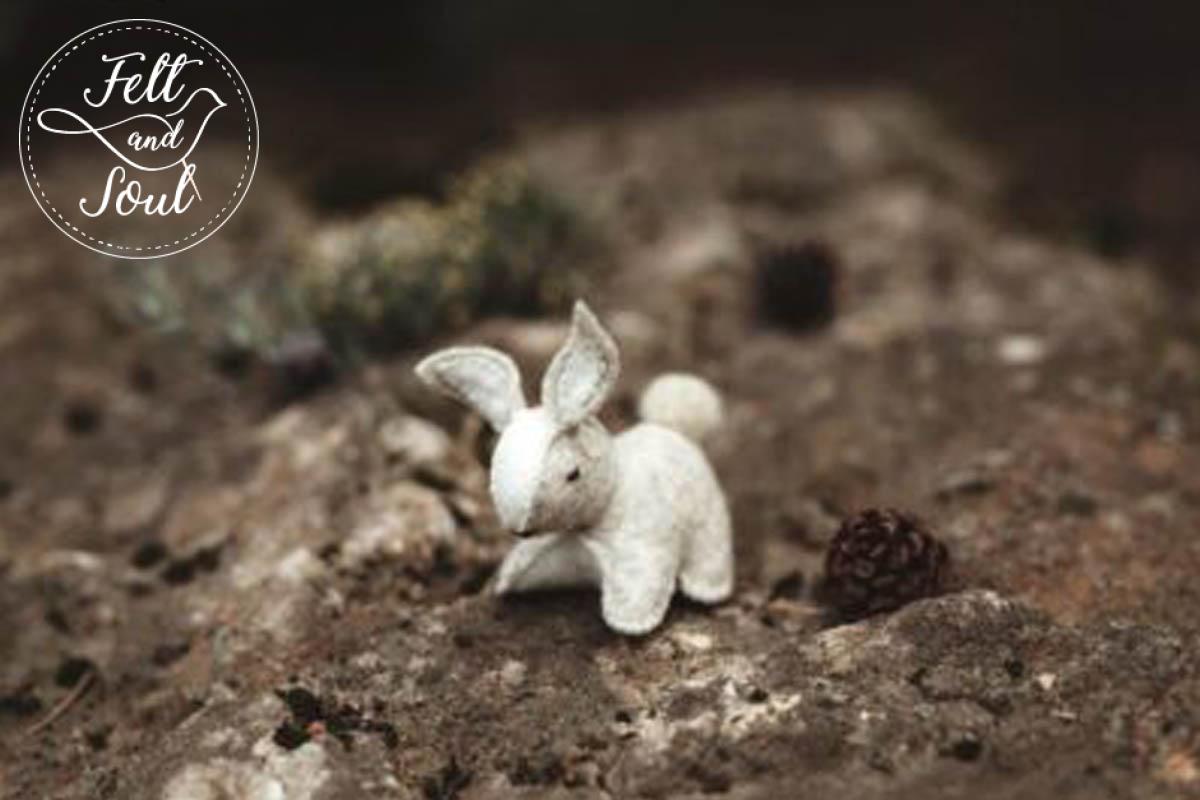 Felt and Soul gyapjúfilc nyuszi