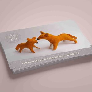 Felt and Soul ajándékutalvány 10000 Ft értékben