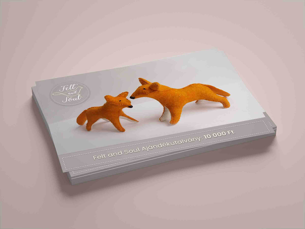 Felt and Soul ajándékutalvány 10000 Ft értékben