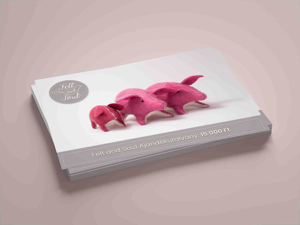 Felt and Soul ajándékutalvány 15000 Ft értékben
