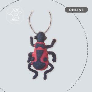 Felt and Soul - bodobács varrása, gyapjúfilc készítő online workshop