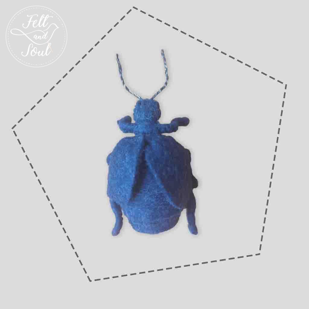 Felt and Soul - nünüke gyapjú filc figura letölthető szabásminta