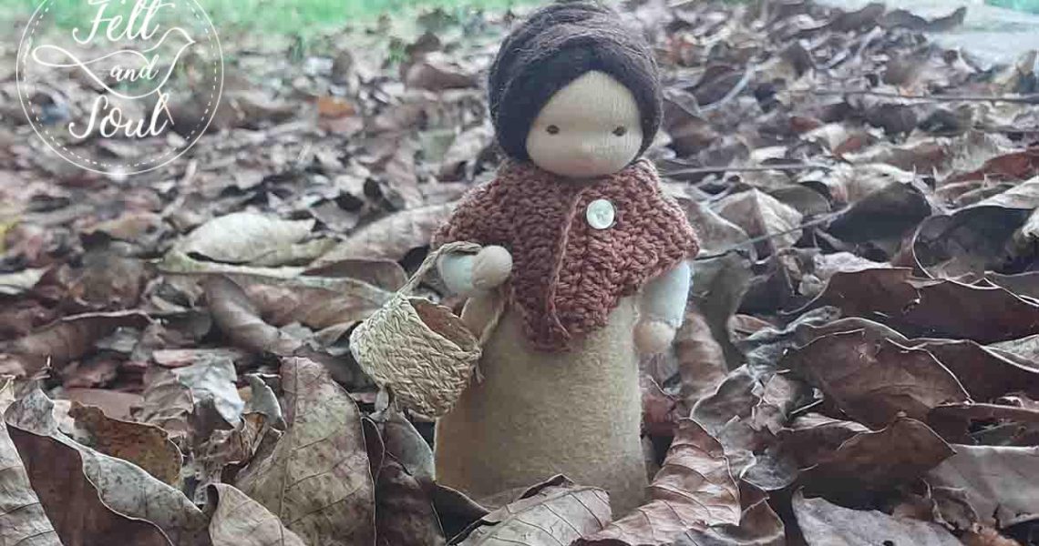 Felt and Soul gyapjúfilc tündér és szeptemberi évszakasztal